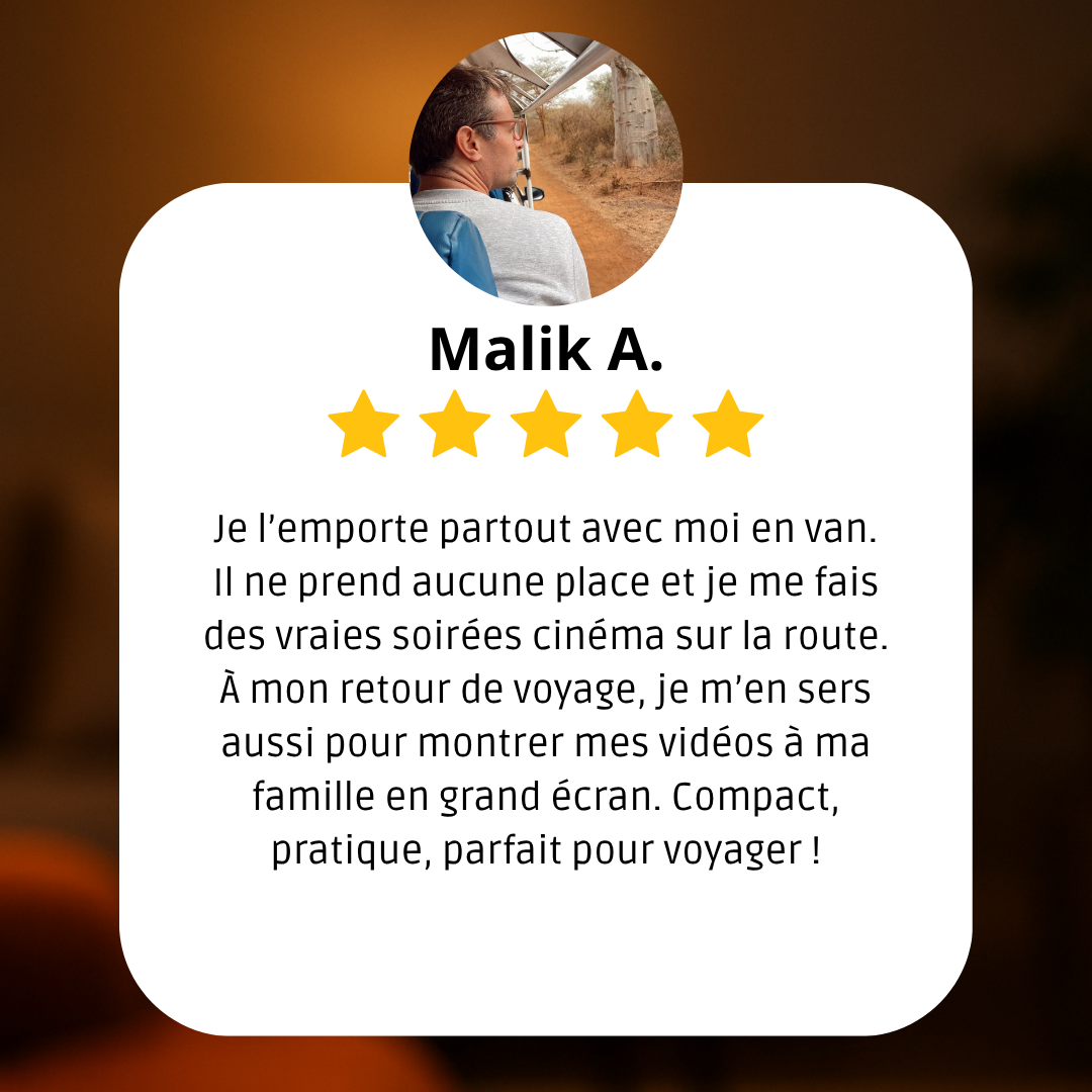 Cinéproject - projecteur compact full HD